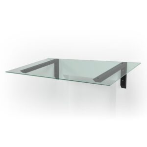 Designtak Bold Black Clear Glass Kannake
